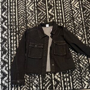 Evsie by Maurice’s black Denim Jacket